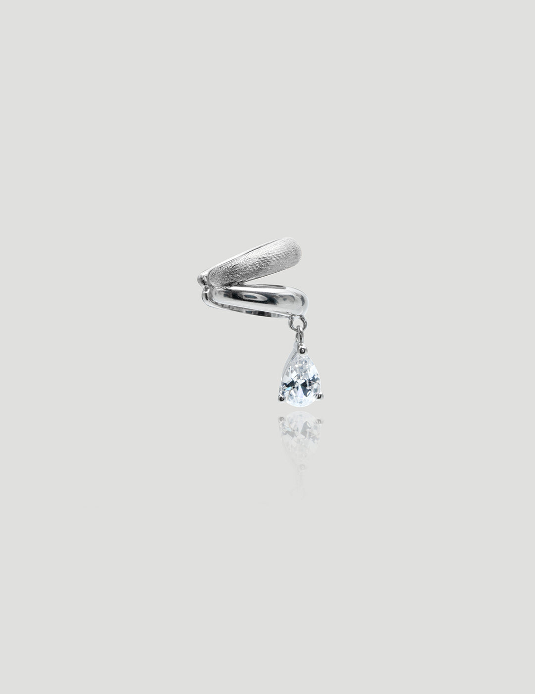 Dual Orbit Drop Ear Cuff