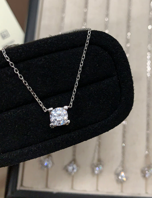 Sterling Silver Lumine Spark Necklace