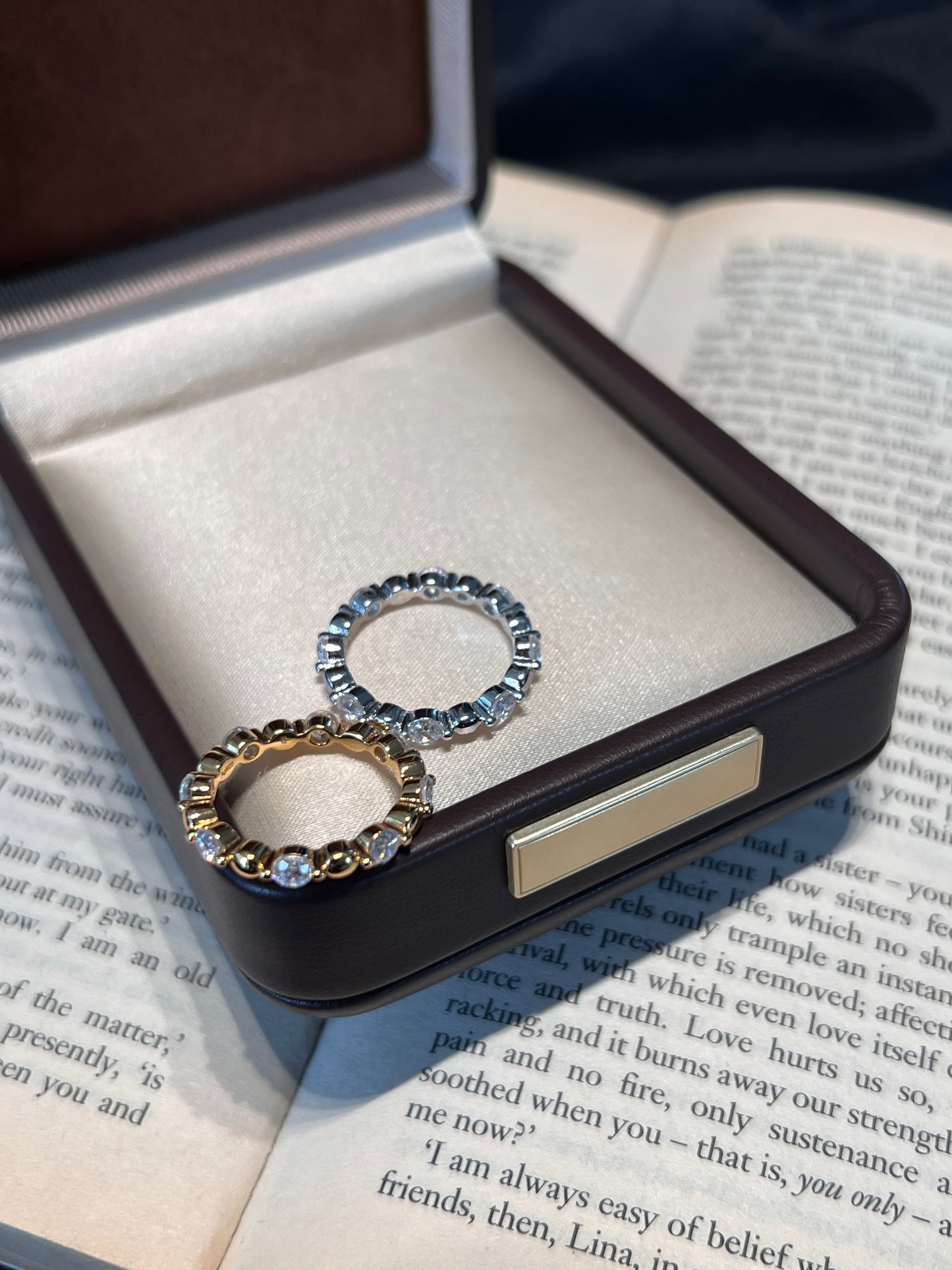Stella Beam Eternity Ring