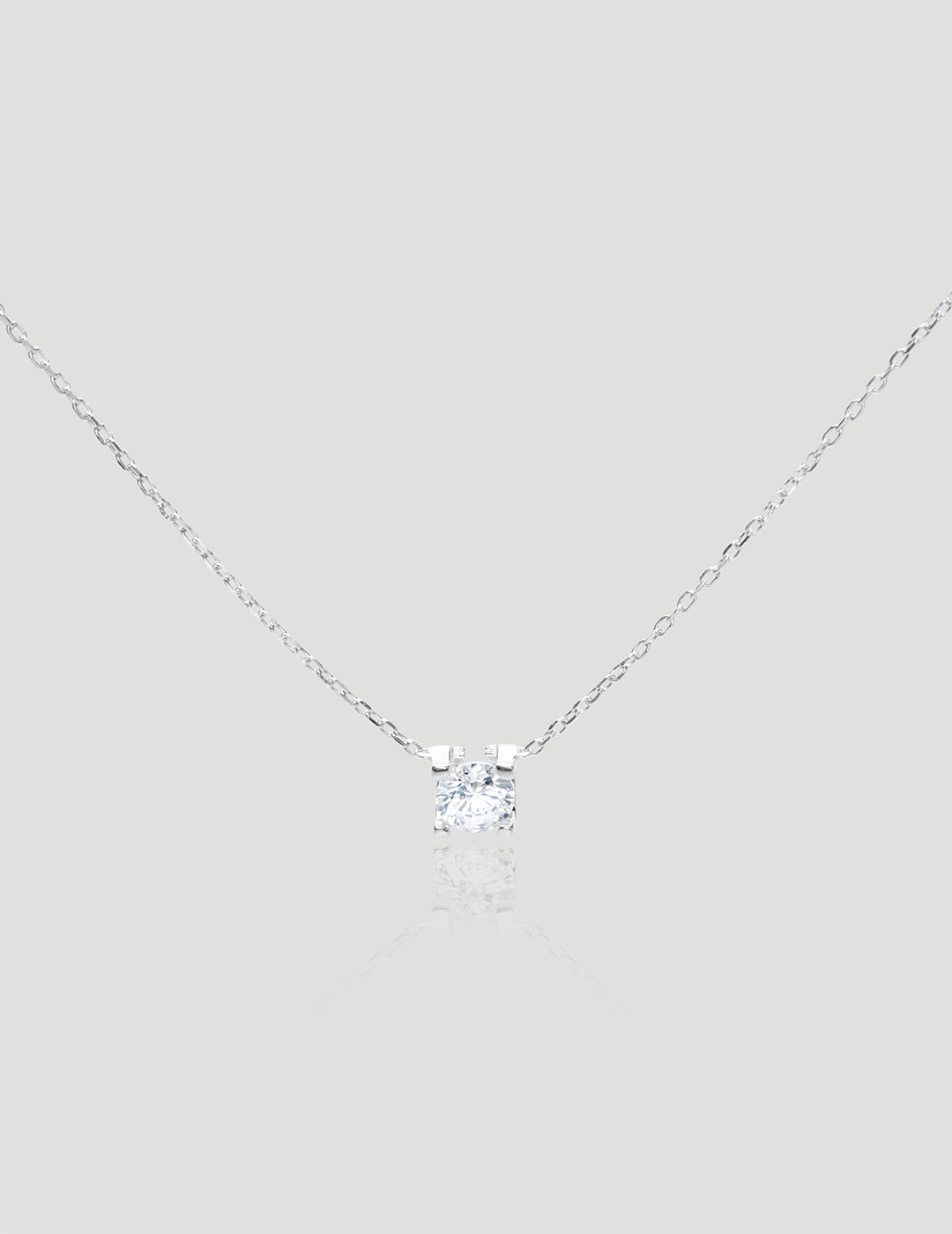 Sterling Silver Lumine Spark Necklace