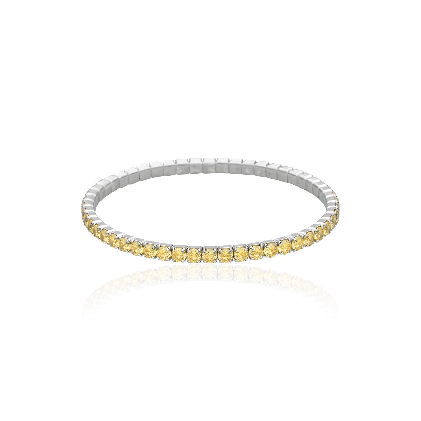 GlowFlex Tennis Bracelete,yellow