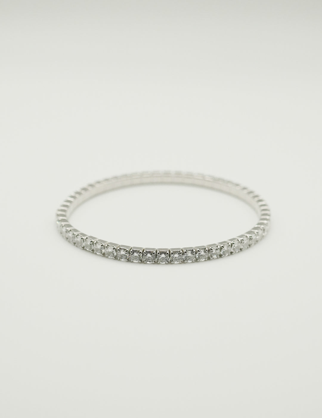 GlowFlex Tennis Bracelete, silver
