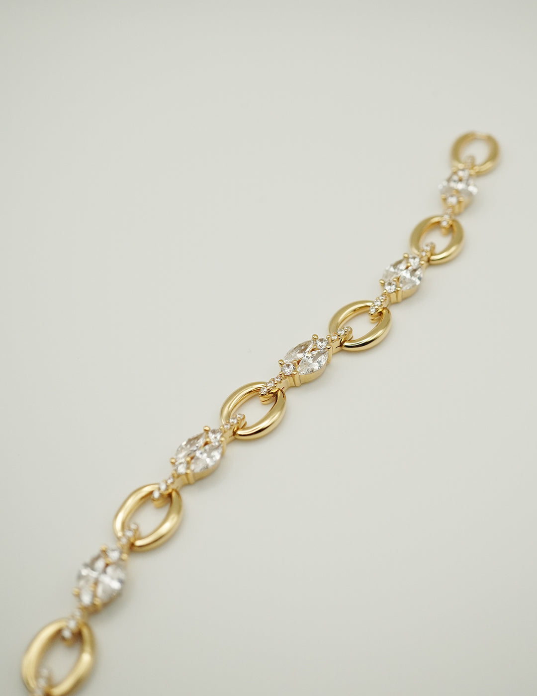 Aurora Link CZ Bracelet