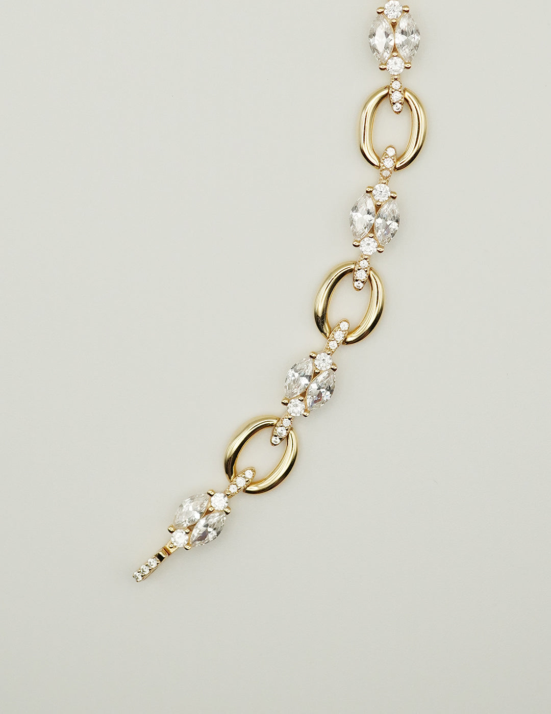 Aurora Link CZ Bracelet