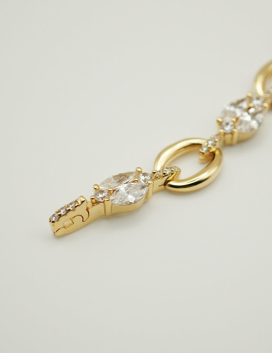 Aurora Link CZ Bracelet