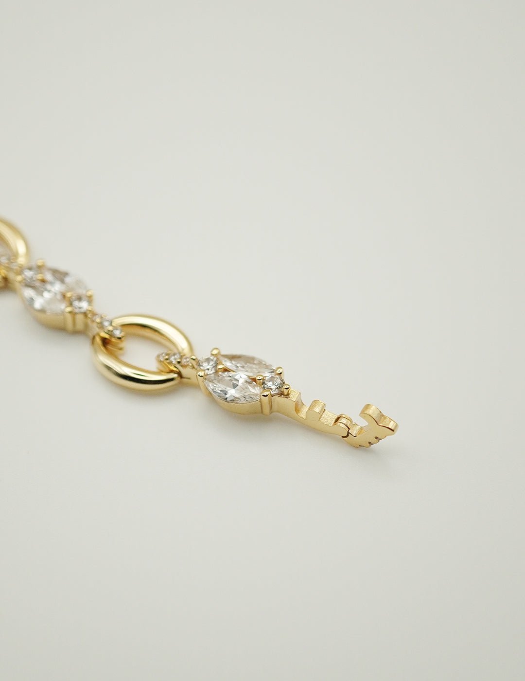 Aurora Link CZ Bracelet