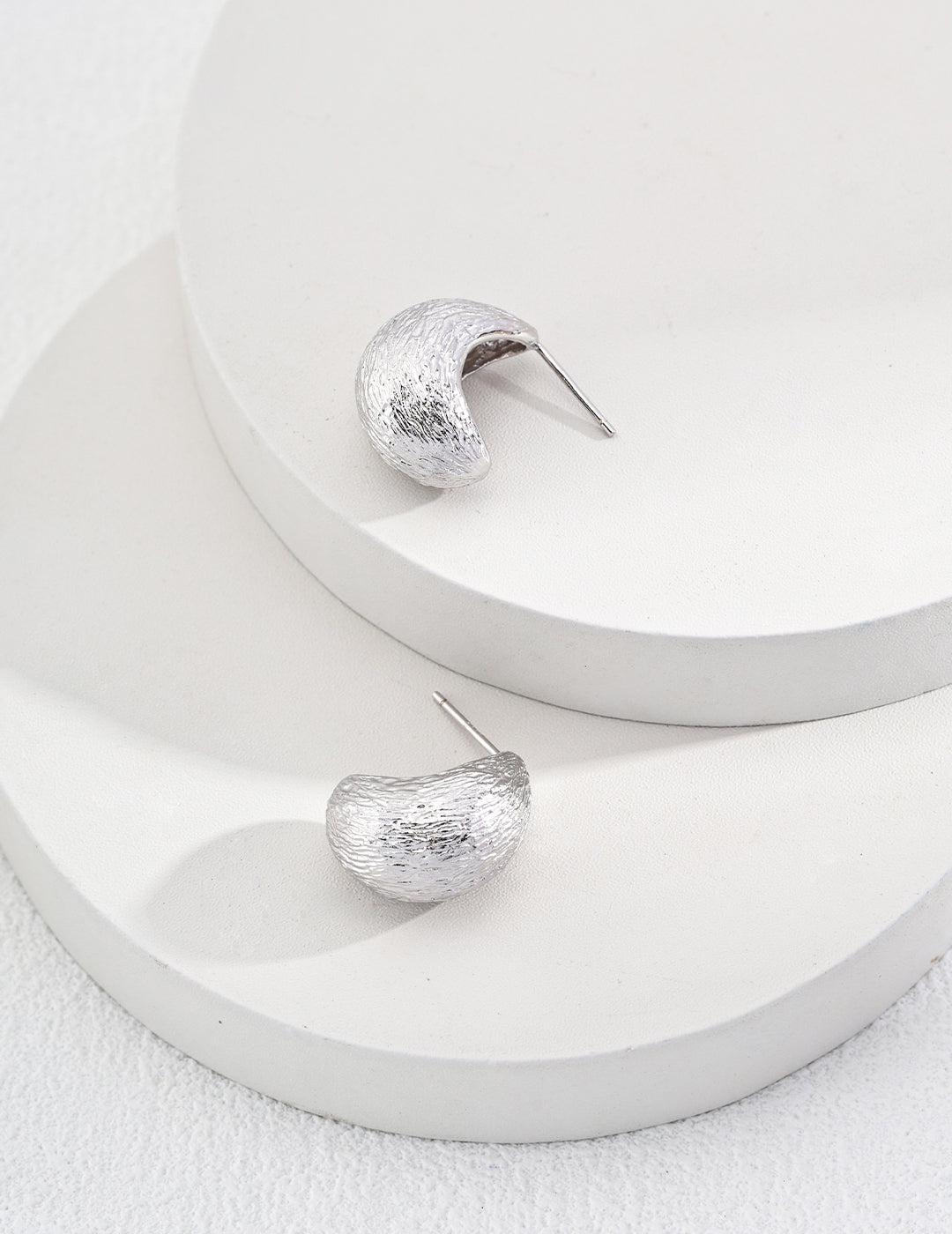 ArborBean Silver Earrings