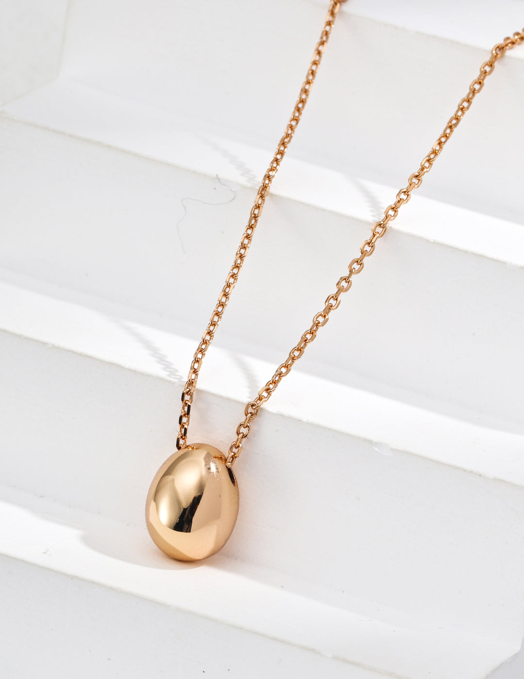 Classic Sterling Silver Teardrop Chain Necklace for Daily Wear