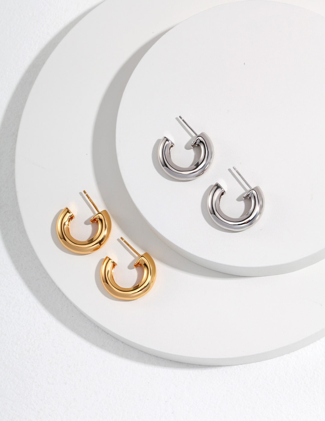 Everyday Accessory Essentials: Sterling Silver Hoop Earring