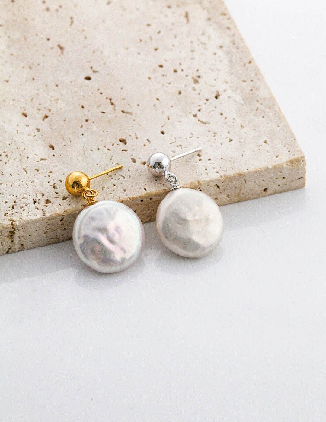 Lustrous Muse Baroque Pearl Drop Earrings