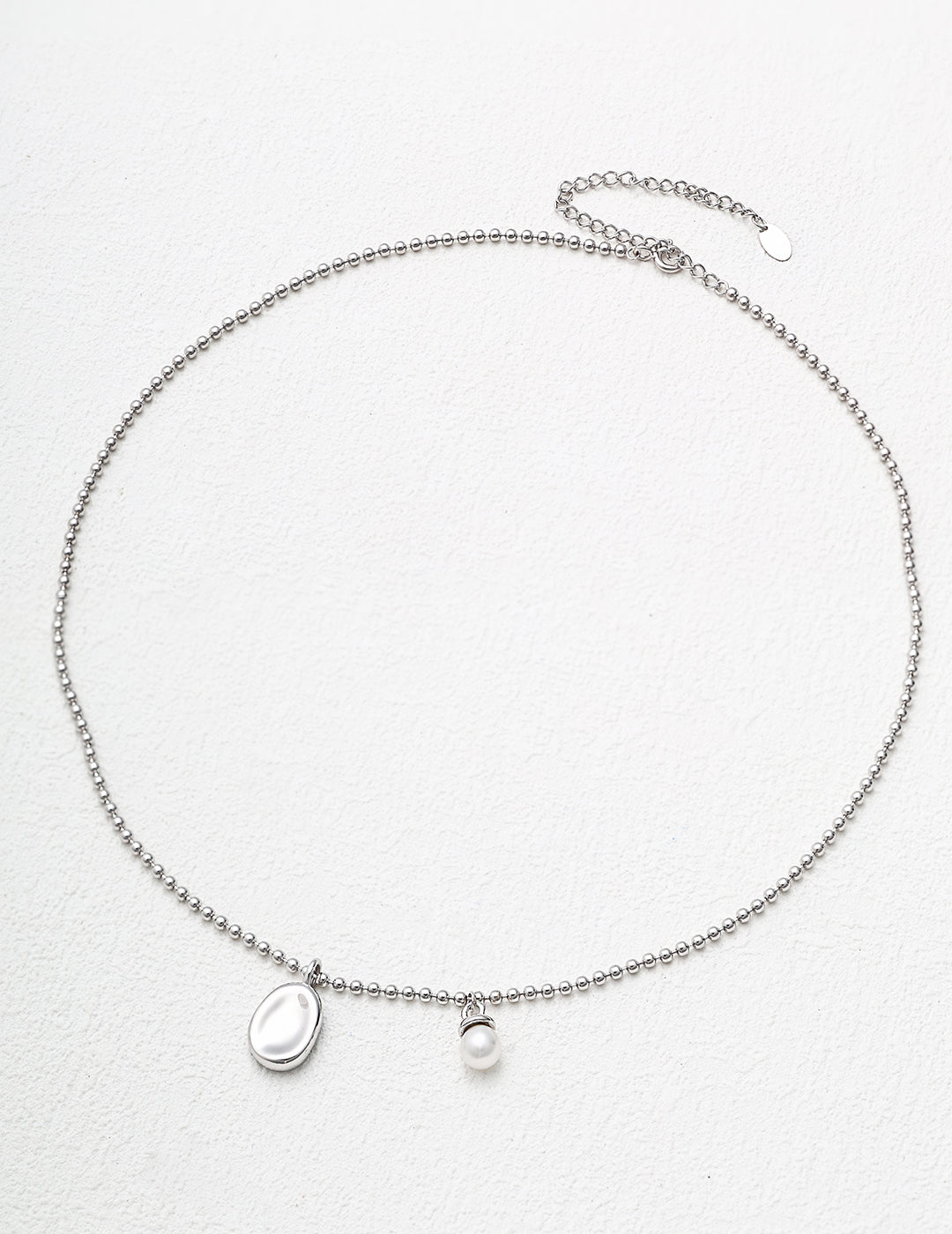 Elegant Gold Ghain Teardrop Pearl Choker Necklace