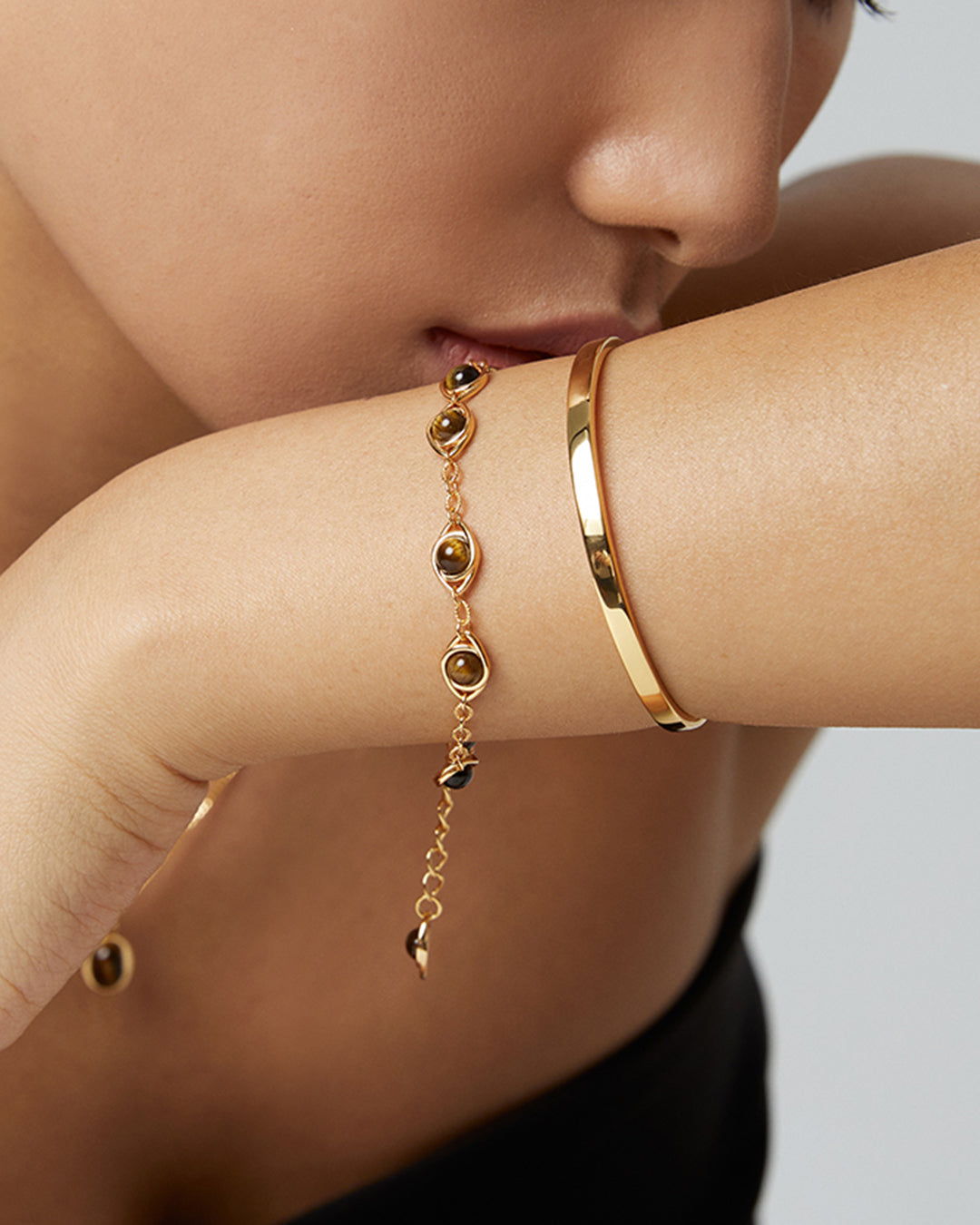Golden Gaze Tiger Eye Bracelet