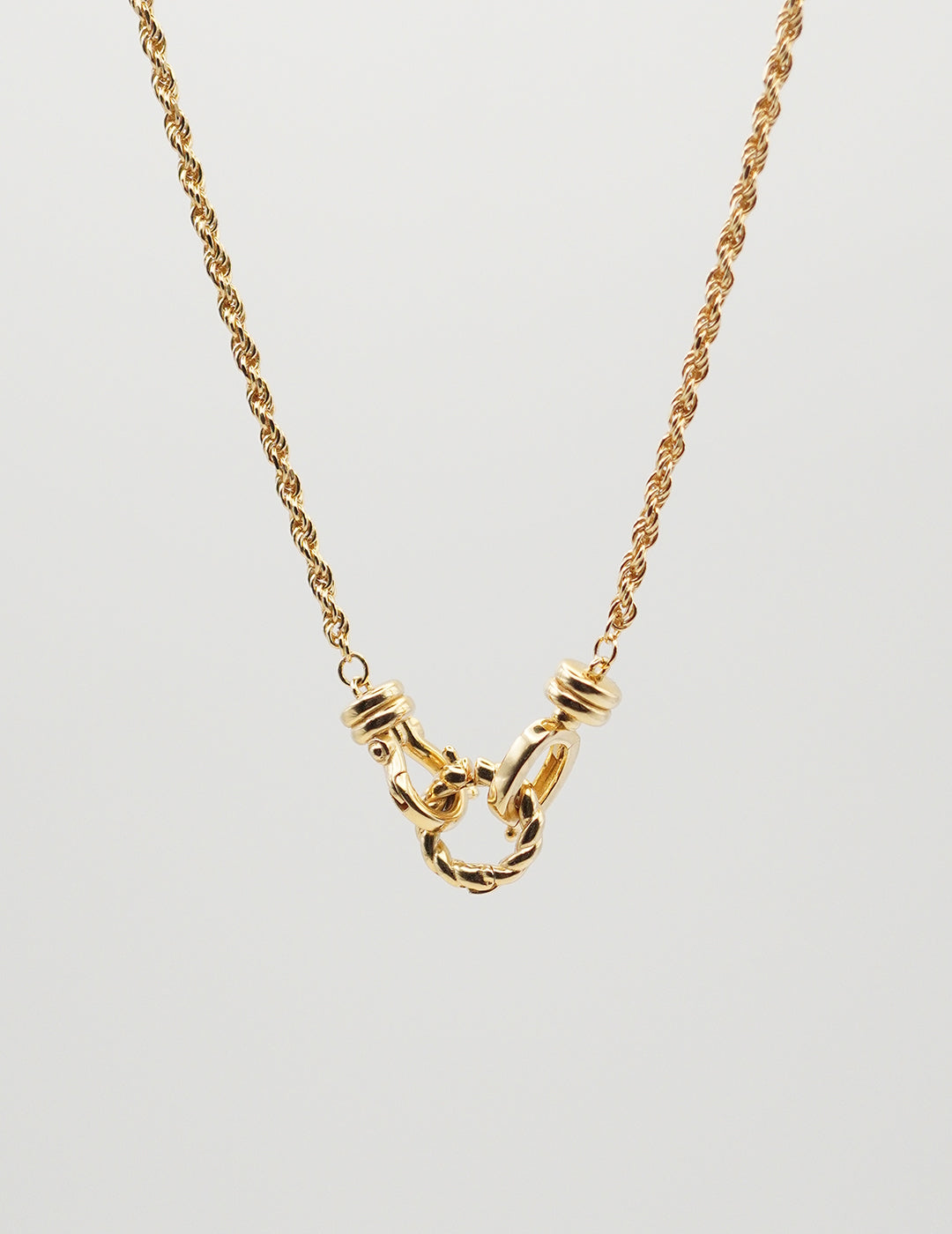 18k Gold Plated Sterling Silver Rope Chain 