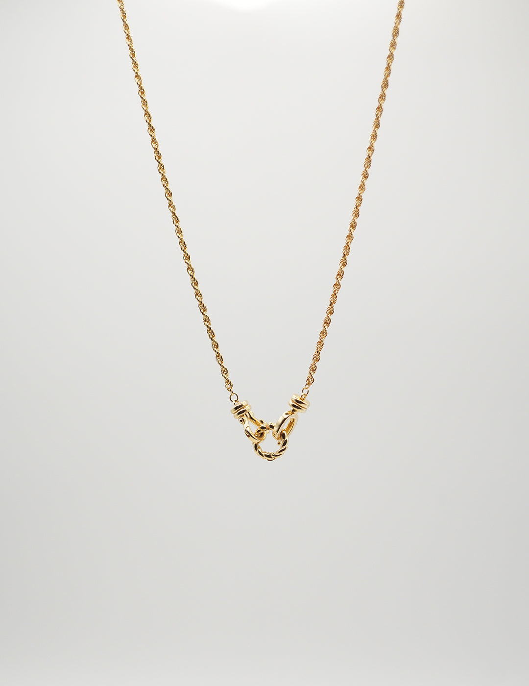 18k Gold Plated Sterling Silver Rope Chain 