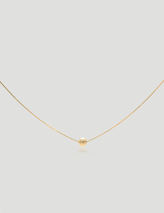 Elegant Gold Vermeil Opal Necklace
