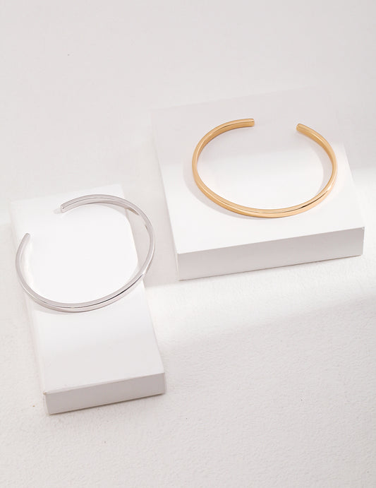 Sterling Silver Thin Bangle