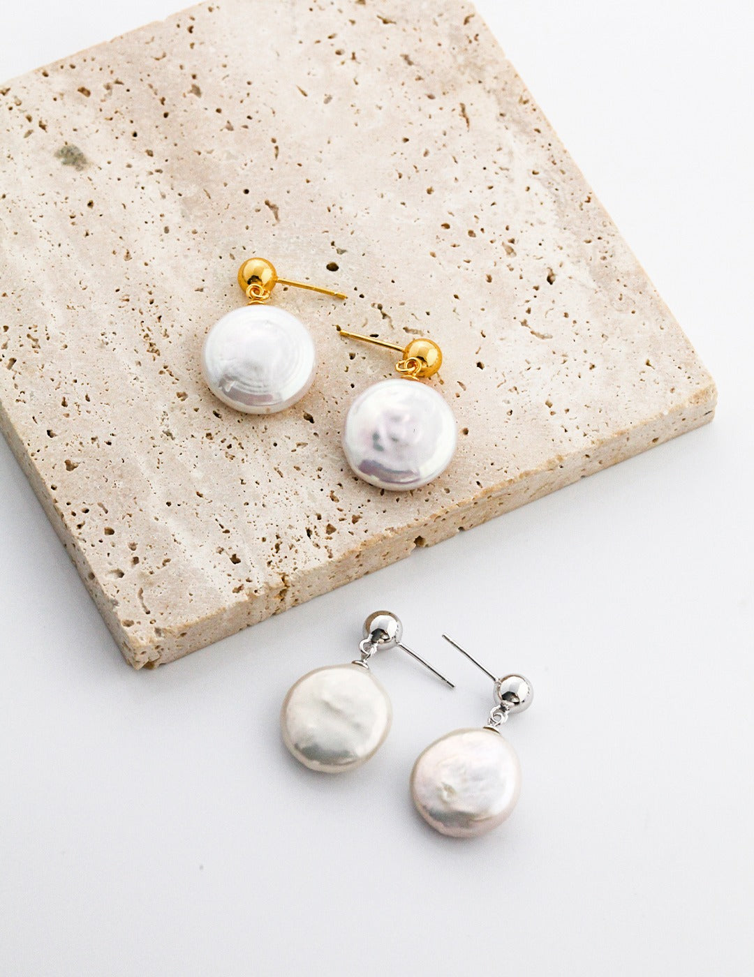 Chic Baroque Pearl Drop Earrings